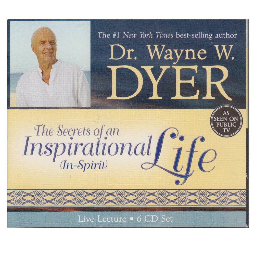 The Secrets of an Inspirational Life by Dr. Wayne Dyer 6 CD Set Live Lecture